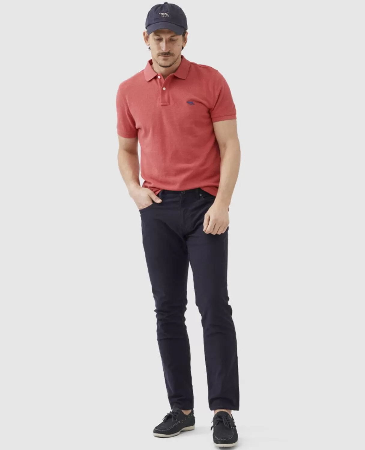 Shop Rodd & Gunn The Gunn Polo Fuchsia