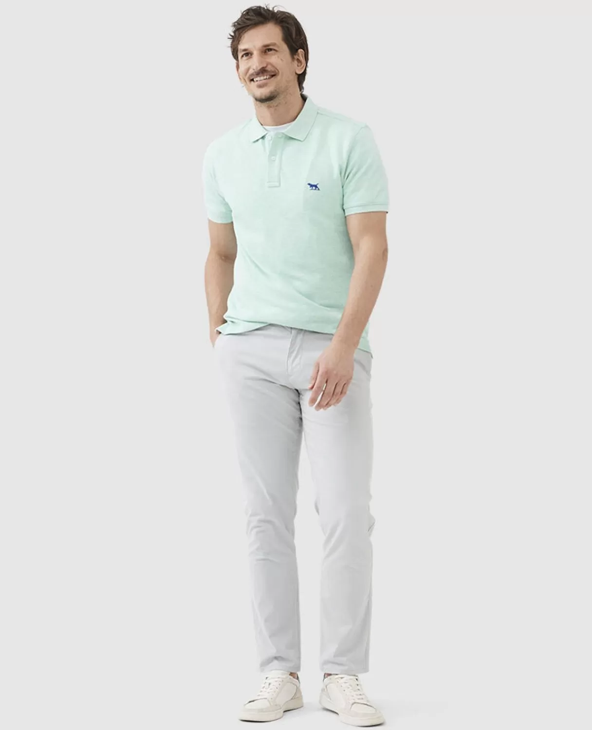 Clearance Rodd & Gunn The Gunn Polo Mint