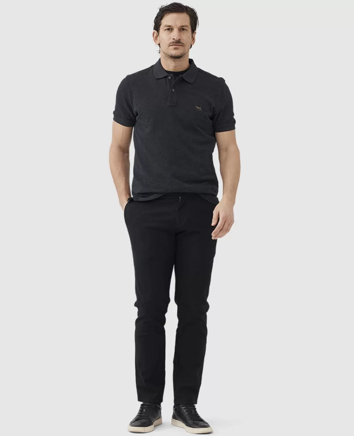 Online Rodd & Gunn The Gunn Polo Charcoal