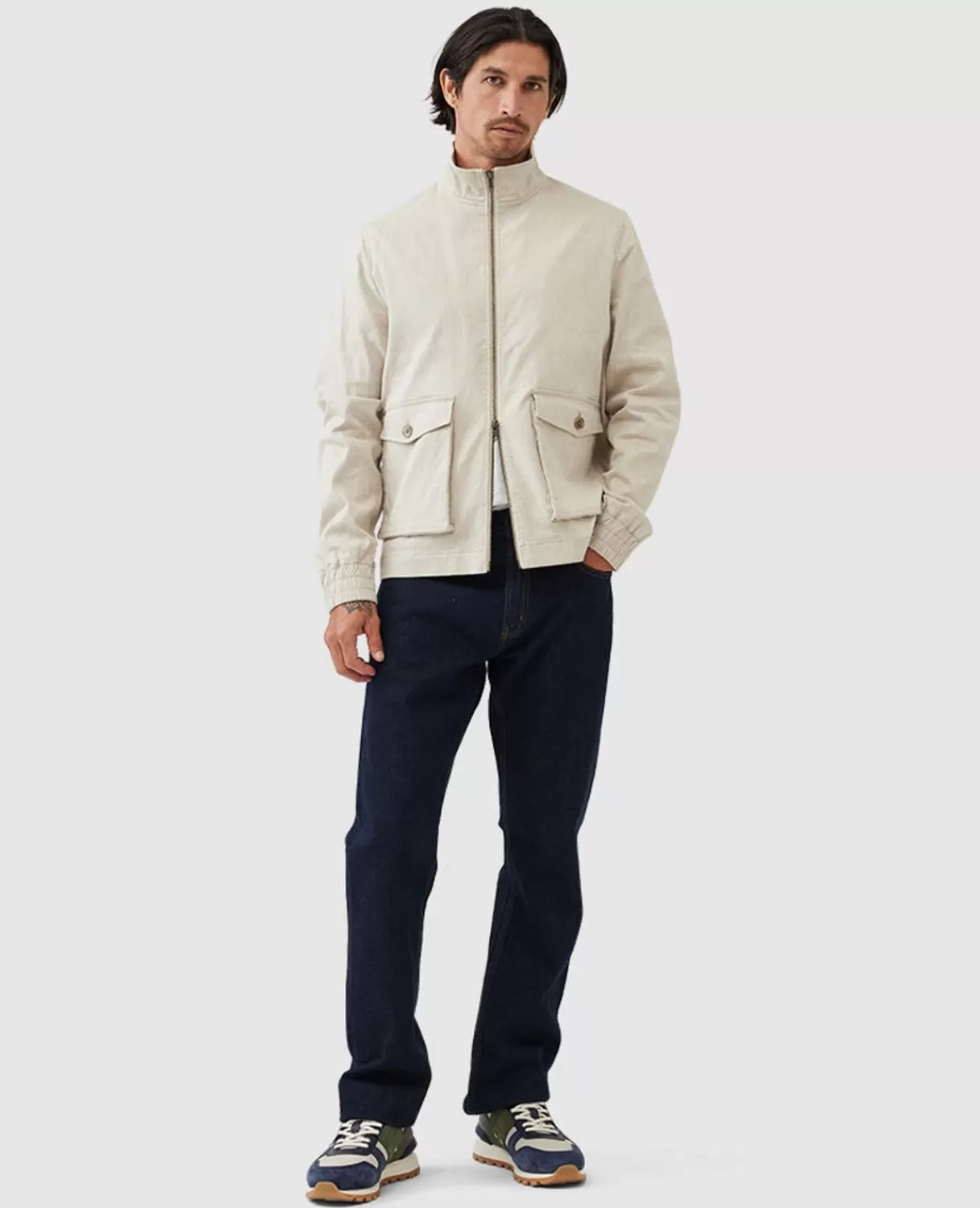 New Rodd & Gunn Twin Bridges Jacket Natural