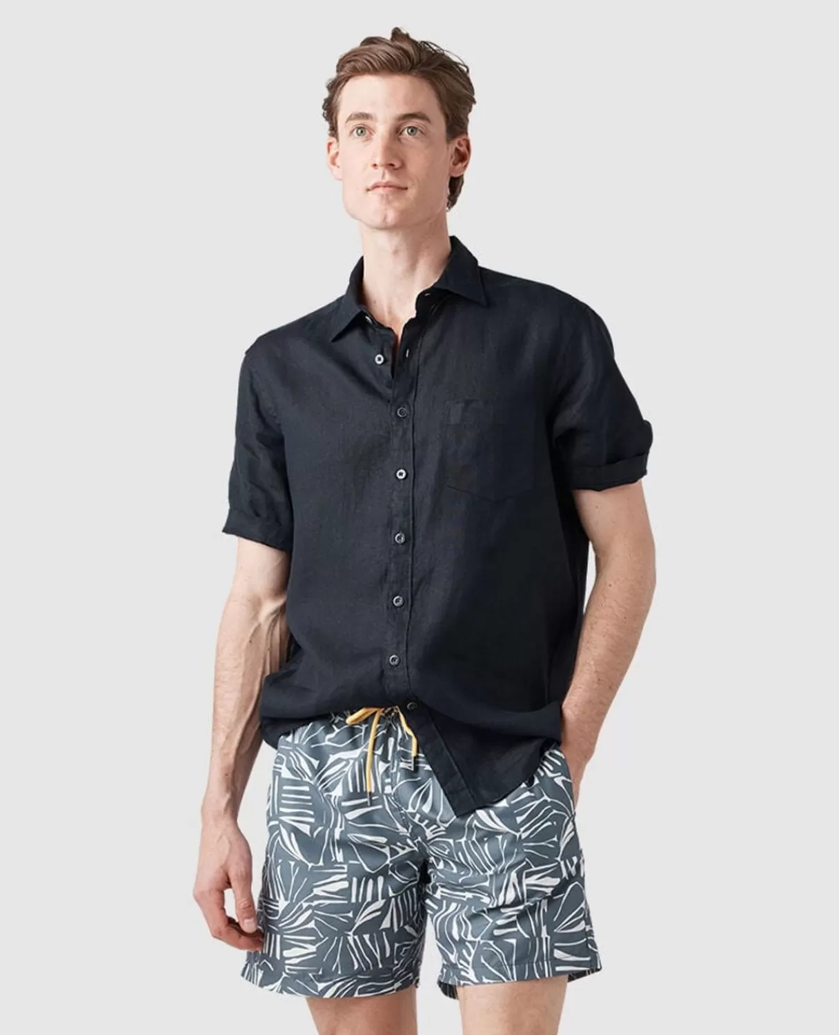 Hot Rodd & Gunn Waiheke Shirt Midnight