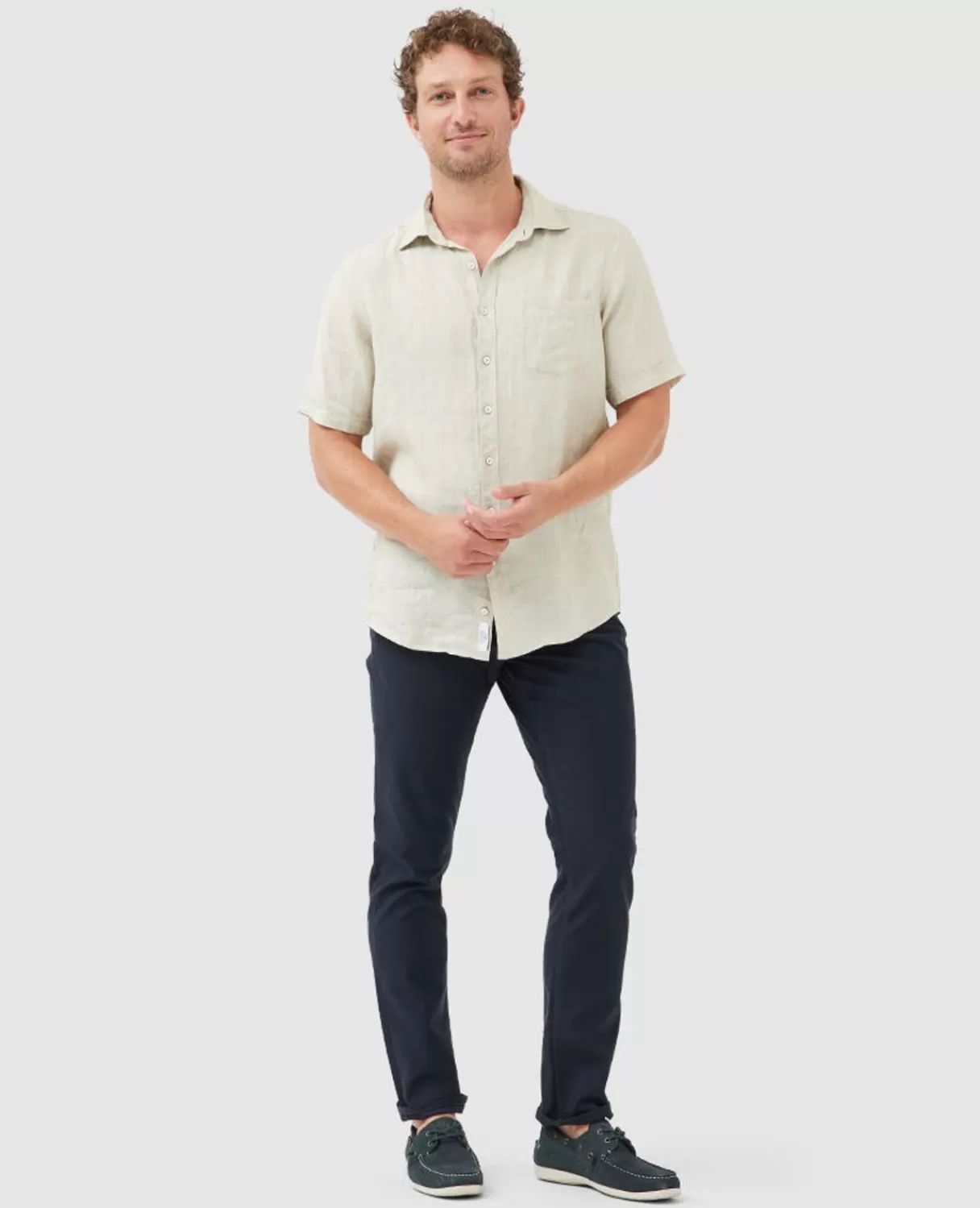 Best Rodd & Gunn Waiheke Shirt Flax